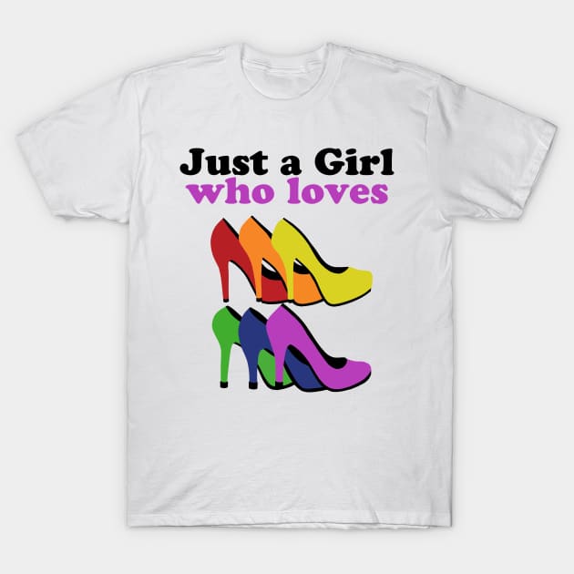 Colorful High Heels T-Shirt by CBV